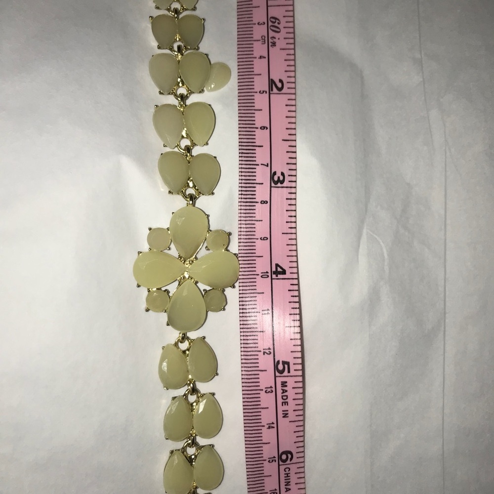 Gorgeous gold and beige bracelet!